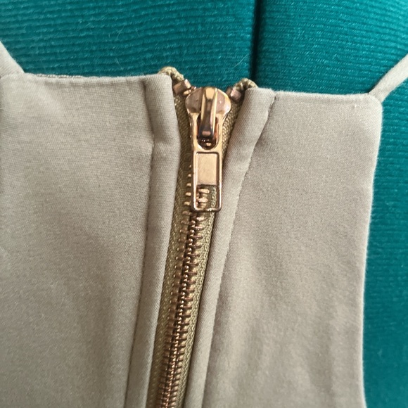 White Fox: Tan/Brown A-line dress - Picture 4 of 5